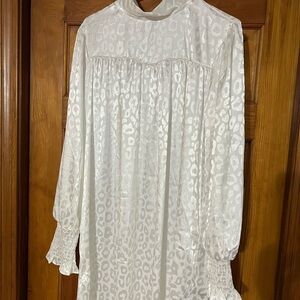 Bundle Deal: Elegant long sleeve dress with tie belt.